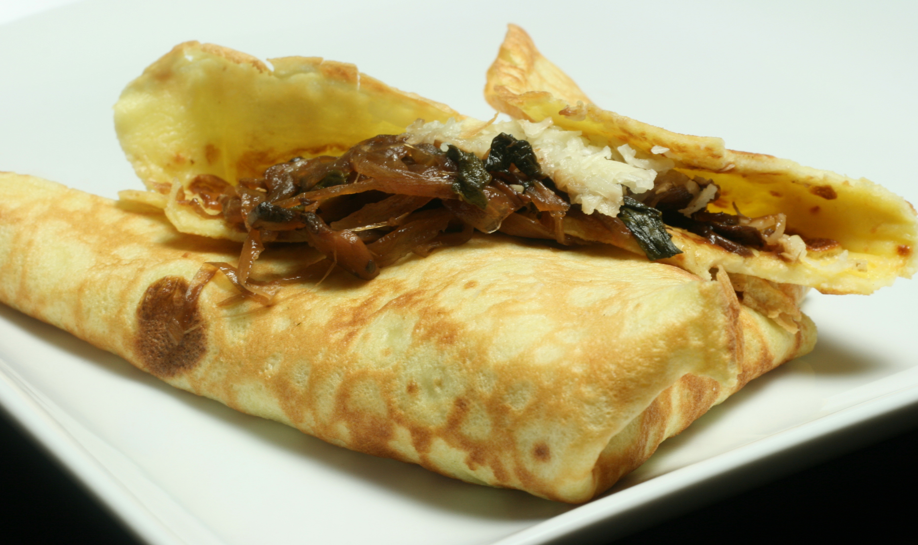  ... Carmelized Onions, Mushrooms and Spinach CREPES | Adventures in Shaw